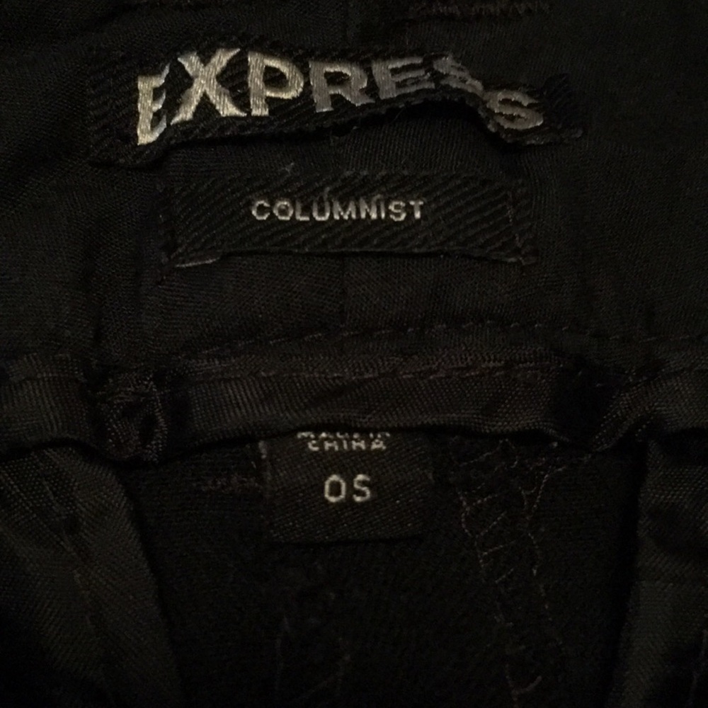 Black Express Dress Pants Columnist SiZe 0